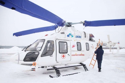 За год работы санитарной авиации в Тульской области эвакуированы 150 пациентов