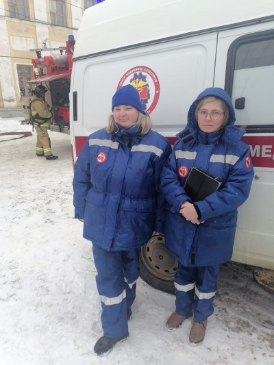 Областной Центр медицины катастроф принял участие в пожарно-тактическом учении